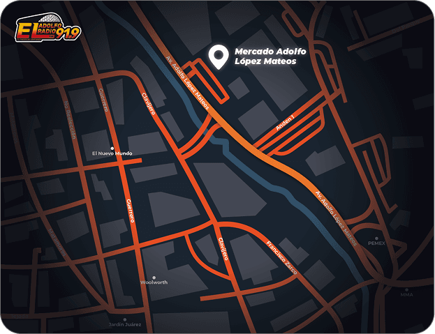 Mapa de ubicación — Av. Adolfo López Mateos, Cuernavaca